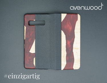 Samsung Galaxy S10 PORTO COLLECTION FLIPCASE 7130 Rot